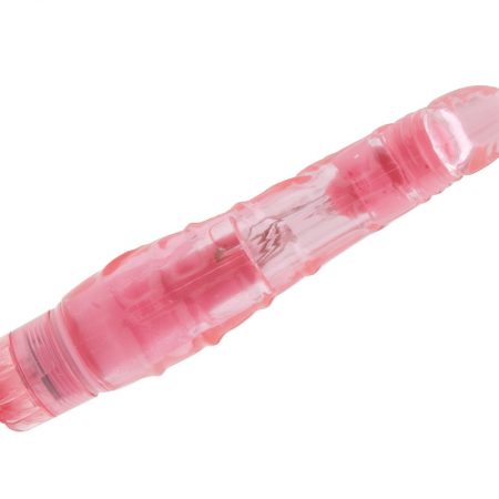 Vibrador delgado fálico pequeño.